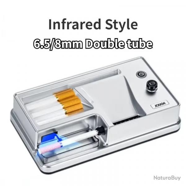 MACHINE A ROULER CIGARETTE AUTOMATIQUE LED ELECTRIQUE INFRAROUGE TUBE LAGUNA BLANC