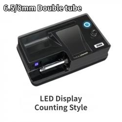 MACHINE A ROULER CIGARETTE AUTOMATIQUE LED ELECTRIQUE COMPTEUR TUBE LAGUNA NOIR