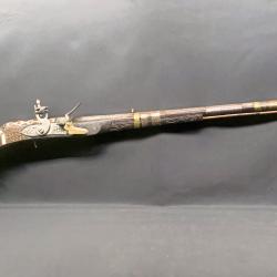 TOP FUSIL A SILEX MOUKHALA, XIX° SIECLE, MAGHREB, ALGERIE, MAROC, JEZAIL, TUFEK