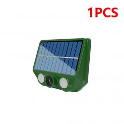 Repulsif Solaire Sonore + LED pour Oiseaux & Animaux, Modele: D