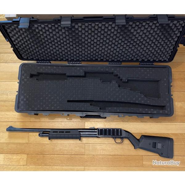 1 SANS PRIX DE RESERVE Maverick 88 NEUF CAT C + Crosse Magpul + Cartouchire + Mallette - Mossberg