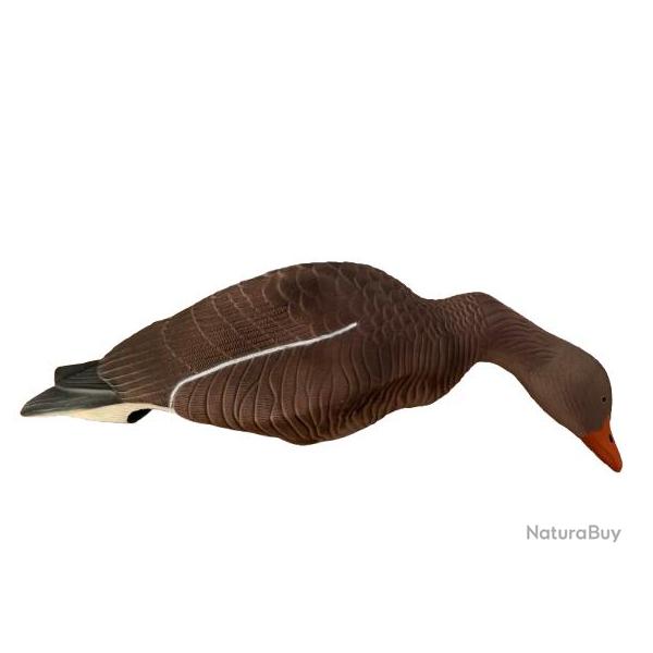Lot de 6 Full Body Oie Cendre Mangeuse - Ultra Lgres Duck Hunter