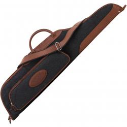 Fourreau pour armes longues Loden & cuir (Modèle: pour carabines avec optique jusqu'à une longueur t