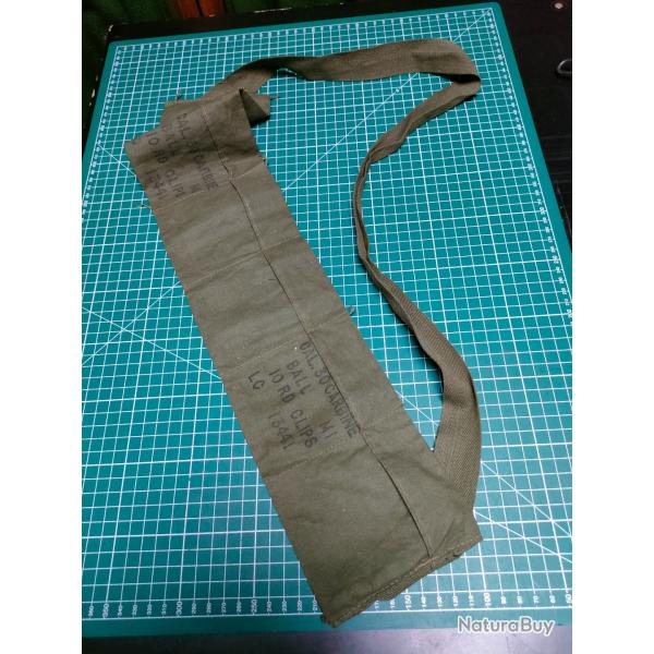 BANDOLIER CAL 30 M1 US ARMY WW2 39/45