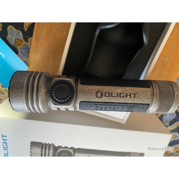 Olight lampe torche dition bronze sliver
