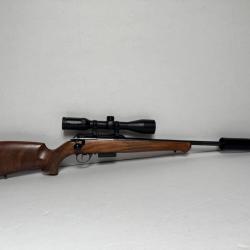 VENDS ANSCHUTZ 1771 300AAC,RAIL PICATINNY,LUNETTE KAHLES 2-10x50 et MONTAGE,SILENCIEUX HAUSKEN,