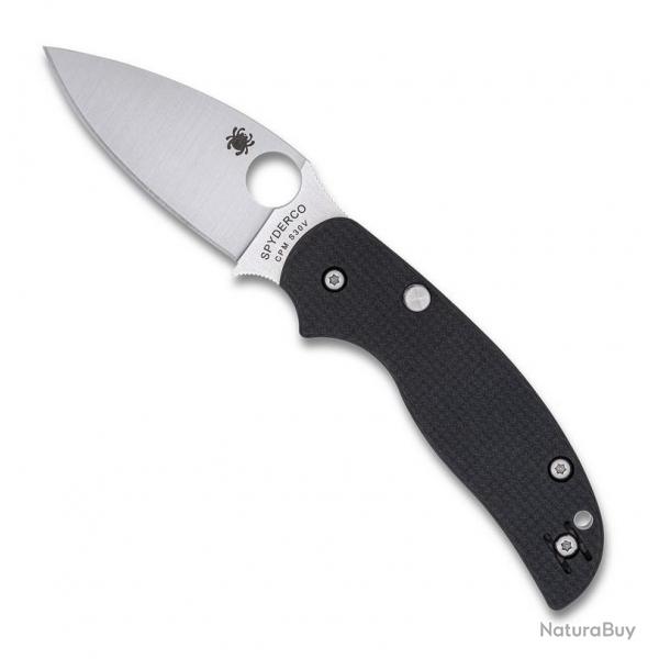 Couteau Sage 6 (S30V / fibre de carbone-G10) [Spyderco]