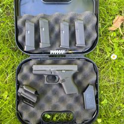 Glock 42 gen5 4 chargeurs