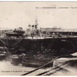 CPA -  CHERBOURG - L'Arsenal Vue d'Ensemble  N°1357