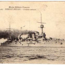 CPA - Marine Militaire Française -ERNEST-RENAN-Croiseur-cuirasse N°1354