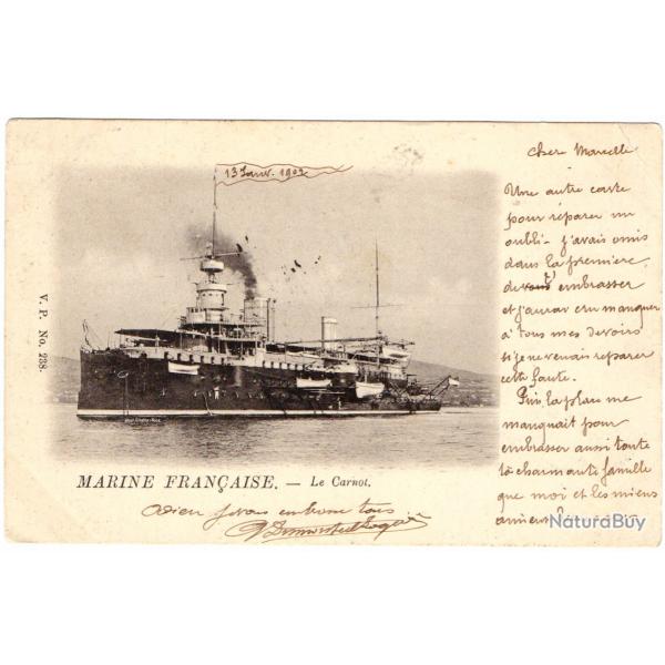 CPA - Marine Militaire Franaise -Le Carnot N1362