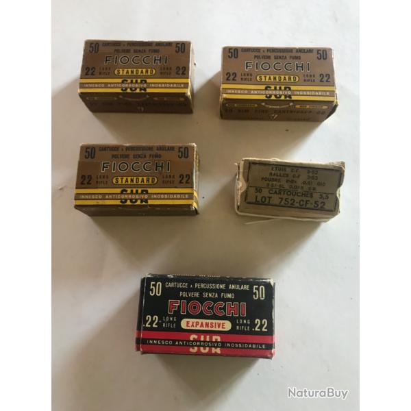 Vend un lot de 250 balles 22lr