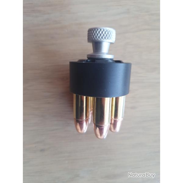 Speedloader HKS 36 (5 coups)