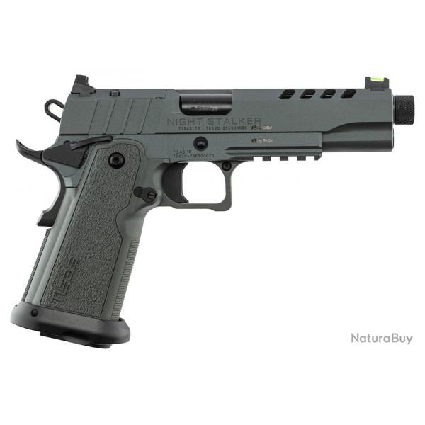 Pistolet Tisas Night Stalker Cal.9x19 Filet et Optique ready