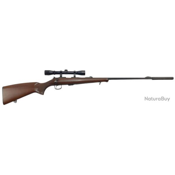 OCCASION - CARABINE CZ 452 -2E ZKM CAL.22LR + LUNETTE 4x32 + MODERATEUR