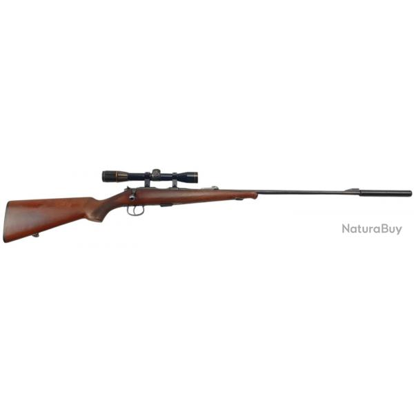 OCCASION - CARABINE BRNO MODEL 2 CAL.22LR + LUNETTE NIKKO STIRLING 4x32 +MODERATEUR