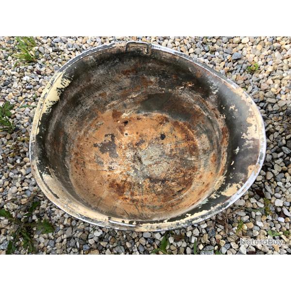 WW2 CASQUE US PATTES FIXES JONC DEVANT RESTE CAMO BATAILLE DES ARDENNES MATRICULE
