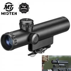 Lunette de visée M16 TEN Figured, viseur HD 4x20 BDC transparent LIVRAISON GRATUITE