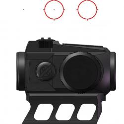 Red Dot T10 PRO 2MOA multi-réticules jusqu'au .308/.300 pour rail picatinny