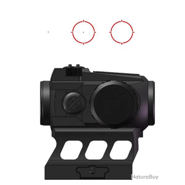 Red Dot T10 PRO 2MOA multi-rticules jusqu'au .308/.300 pour rail picatinny