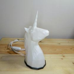 Lampe Géomètrique Polygonal - Licorne