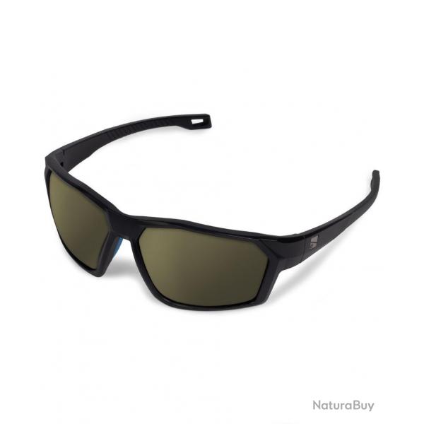 PRESTON LUNETTES ABSOLUTE WRAP SUNGLASSES AMBER BROWN PRESTON