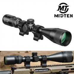 MidTen 4-12X44 AO JackalHowl W01 portée de fusil 1 pouce Tube 20mm LIVRAISON GRATUITE