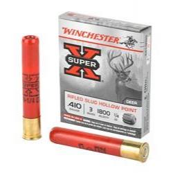 Munitions 410 (76 mm) slug winchester