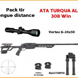 Pack "TLD" ATA TURQUA ALR 308 win + Vortex DIAMOND BACK 6-24x50 Montage médium