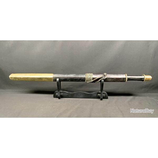 BELLE EPEE ASIATIQUE DU BHOUTAN / TIBET DES ANNEES 1880/1920 PIECE ASSEZ RARE POUR COLLECTION, SABRE