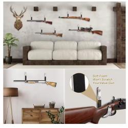 Support mural arme longue (Pour 2 fusils) (3)
