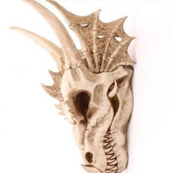 Crane Géant Tête de Dragon Mural de  47 cm