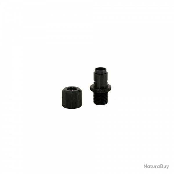 ADAPTATEUR FILETAGE CAL.22 LR PISTOLET WALTHER / HAMMERLI ARMS, 1/2X20 UNF forge ppq p22 ppk...