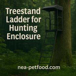 Treestand échelle d'affût pour chasse à l'affût