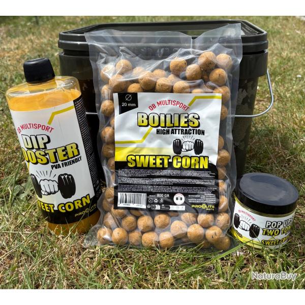 Pack QB Multisport by pro lite baits sweet corn EXCLUSIF