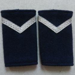 paire de manchons fourreaux d'épaule Police Nationale gardien féminin