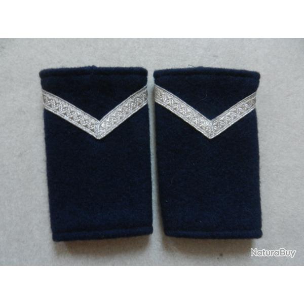 paire de manchons fourreaux d'paule Police Nationale gardien fminin