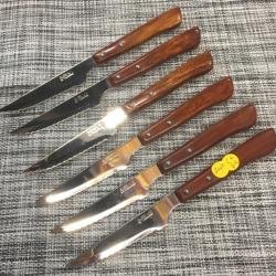 Lot de 6 couteaux steak ARVI