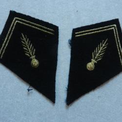 pattes de col gendarmerie mobile