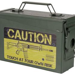 Caisse à munitions Cal. 30mm - Caution Risk