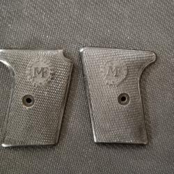PLAQUETTES PISTOLET "LE FRANCAIS" 6.35
