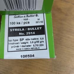 OGIVES SELLIER BELLOT 2914 EN 5.6