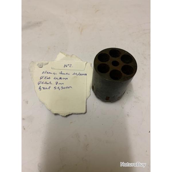 lot de deux barillet poudre noire cal 44