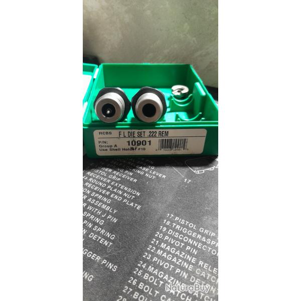 Outils rechargement rcbs 222 REMINGTON