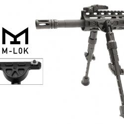 Bipied UTG Recon Flex pour AR15, AR10 (Fixation M-LOK)