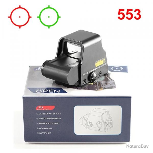 Lunette de vise holographique 553 Rail 20mm