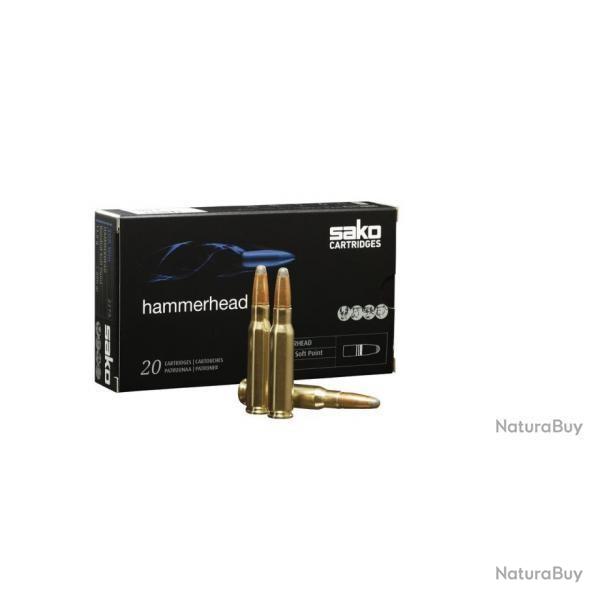 Balles SAKO , HAMMERHEAD SP 11,7 gr , Calibre: 308W. Lot de 60 cartouches.