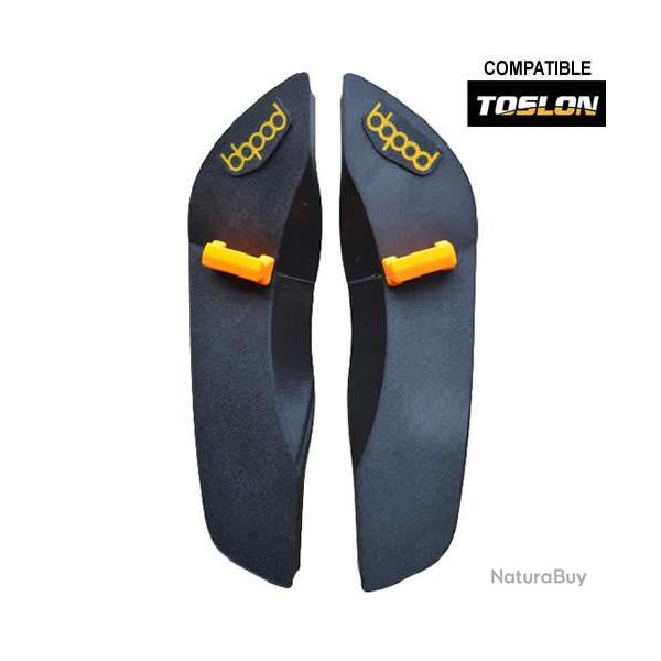 Capot de Bac Bait Boat Pod Pour Tolson X-Boat (la paire) Orange