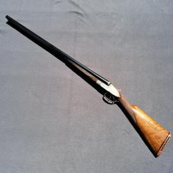 Fusil juxtaposé contre platines calibre 12 Artisan stéphanois