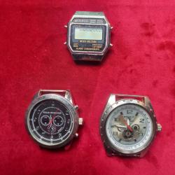 lot de 3 montres à quartz
